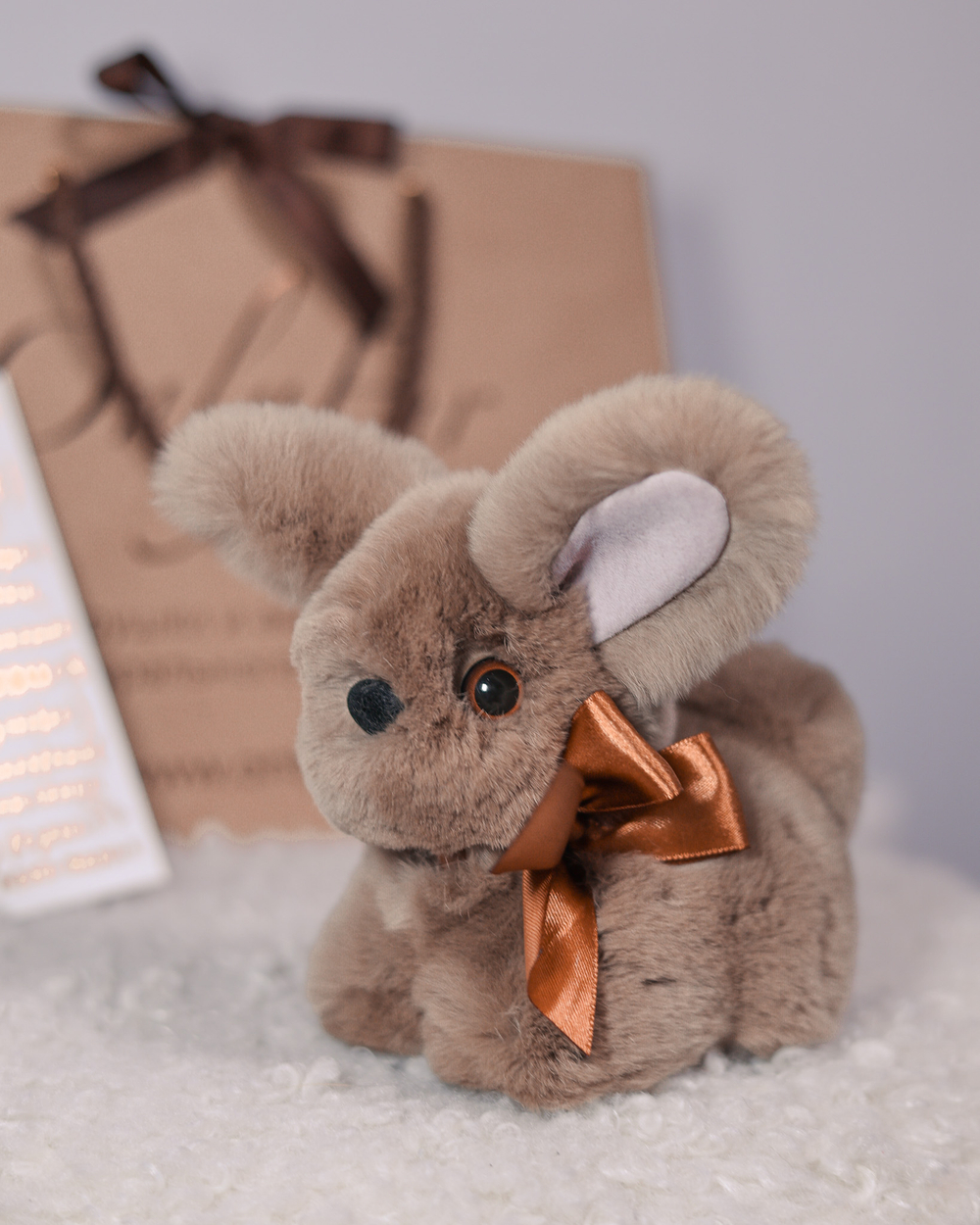 Кролик Тёпа маленький (бежевый)