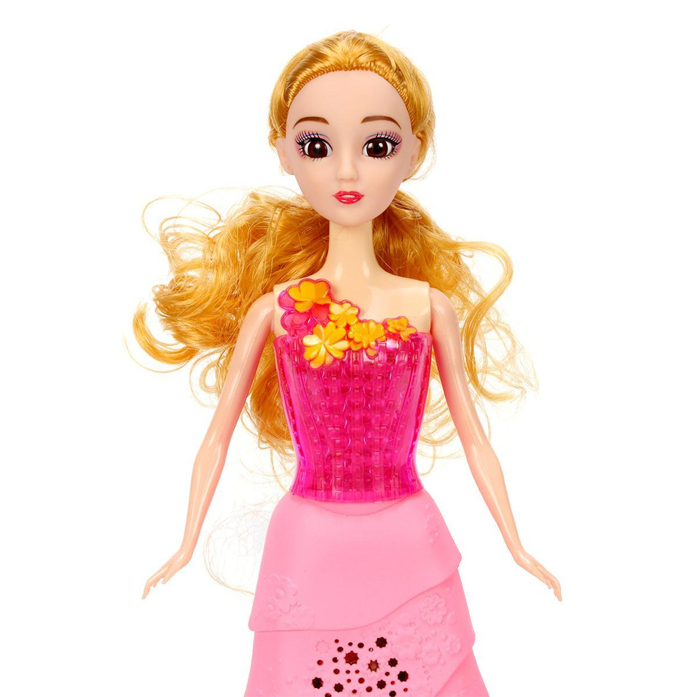 Кукла тип Модель свет/звук, с аксесс. в ассорт. в/к 21*5,5*32 см.