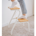 Табурет-стремянка "Конёк" белый