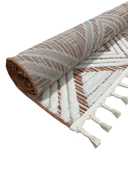 Ковер Vicenza B0142A Cream/Orange Прямоугольник