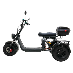 Электроскутер CITYCOCO X7 Pro TRIKE Черный глянец