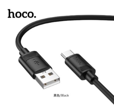 Кабель HOCO X122 USB-Type-C 3A 1м Silicone Black