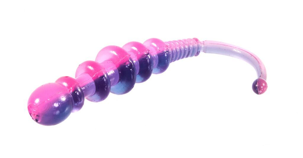Слаги съедобные искусственные LJ Pro Series TIPSY WORM 2,8in (07.12)/T71 8шт.