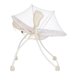 PITUSO электрокачели Viola Cream/Кремовый Hippo пульт,МР3,адаптер,76х61х69см