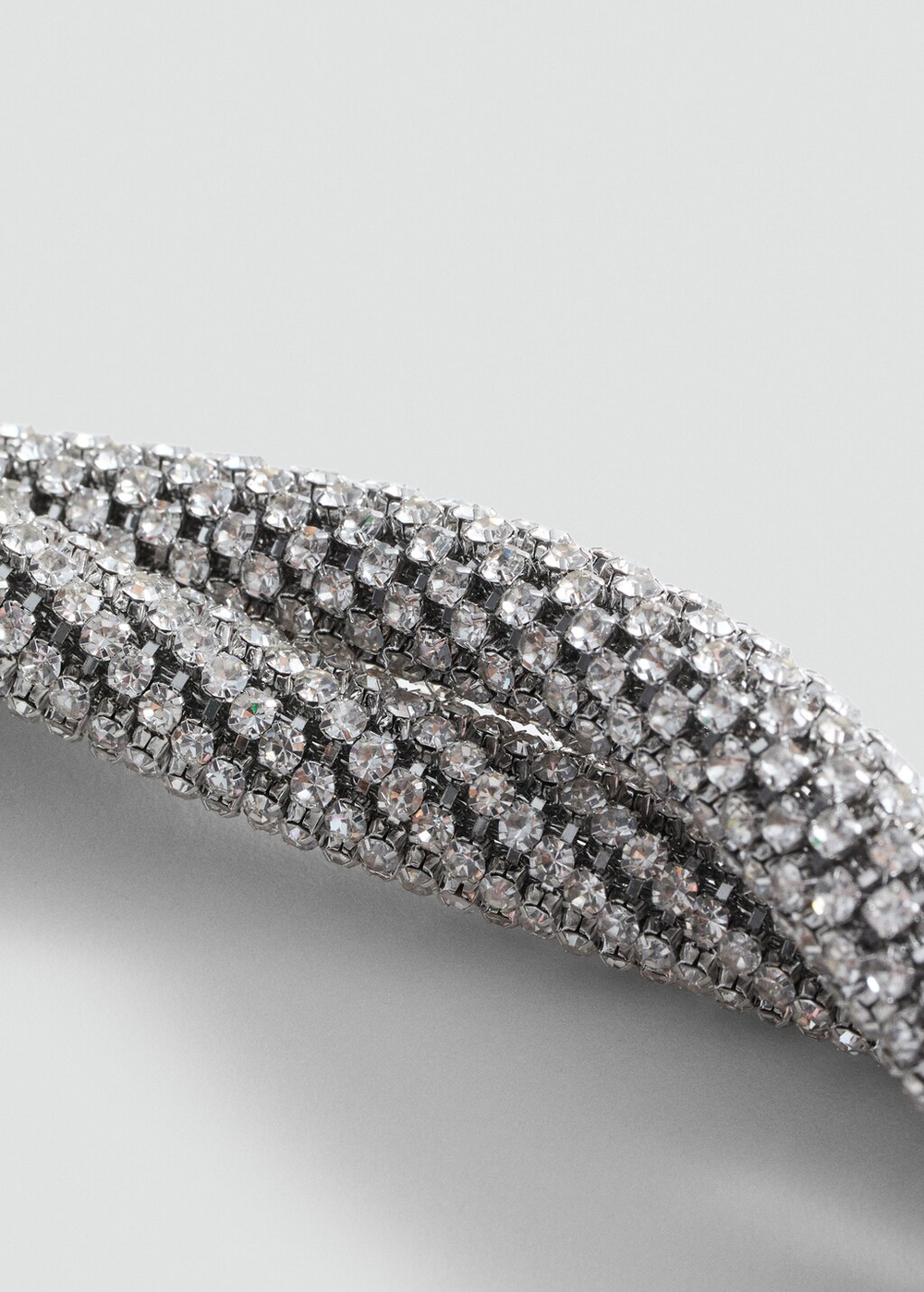 Двойное ожерелье из кристаллов