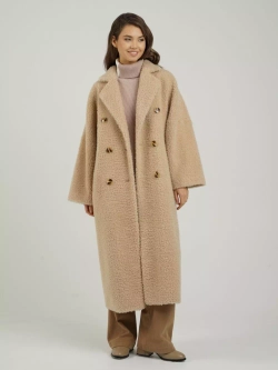 Шуба из шерсти экошуба, SilverFox (арт. 2323)