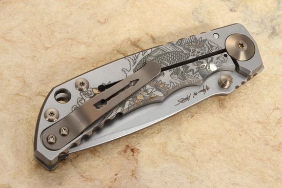 Нож Spartan Blades Harsey KOI, сталь S45VN, рукоять - серый титан