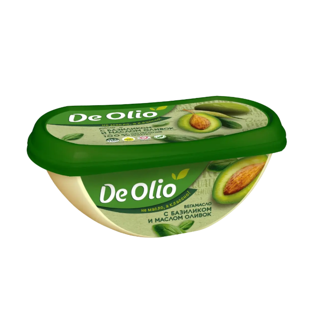 Вега-масло с базиликом и маслом оливок De Olio, 220 г