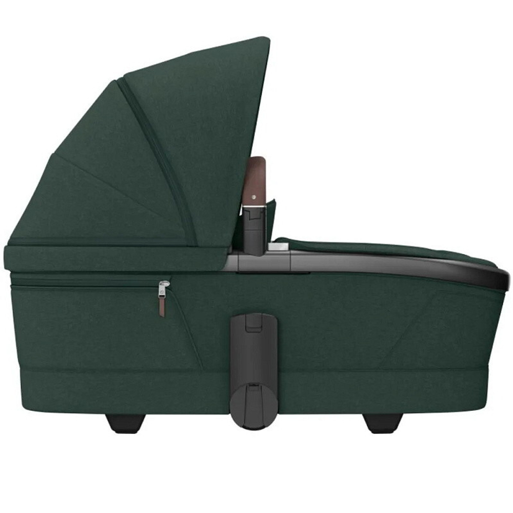 Детская коляска Maxi-Cosi Fame 3 в 1 с автокреслом CabrioFix Select grey Twillic Green/зеленый