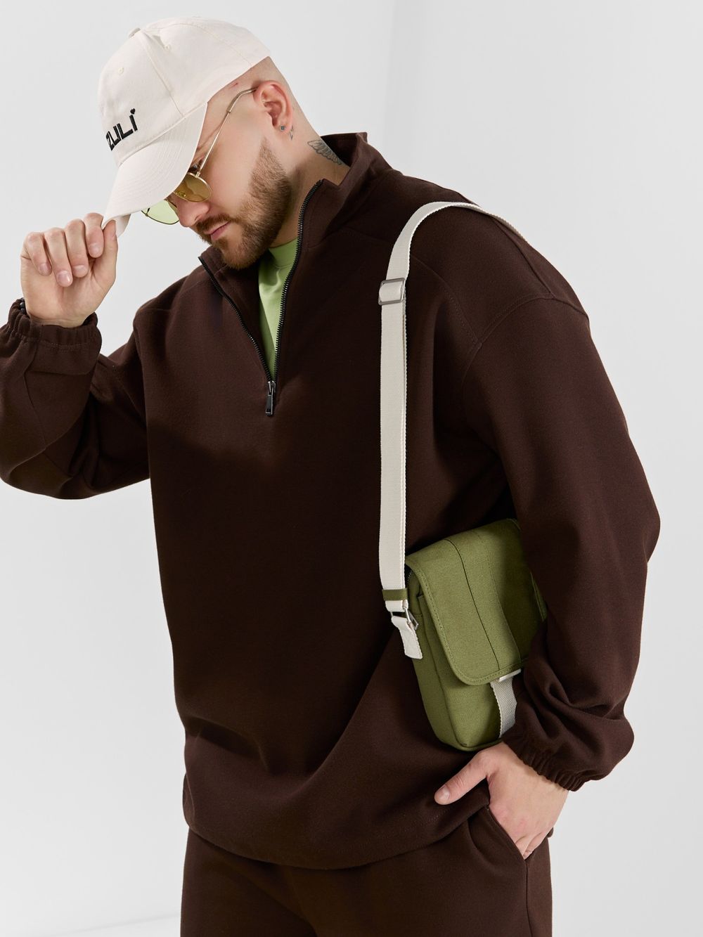 Толстовка мужская Интер-1 Виотекс КОРИЧНЕВЫЙ