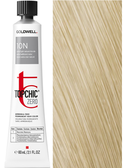 Goldwell Topchic Zero 10N Натурально-пепельный 60 мл