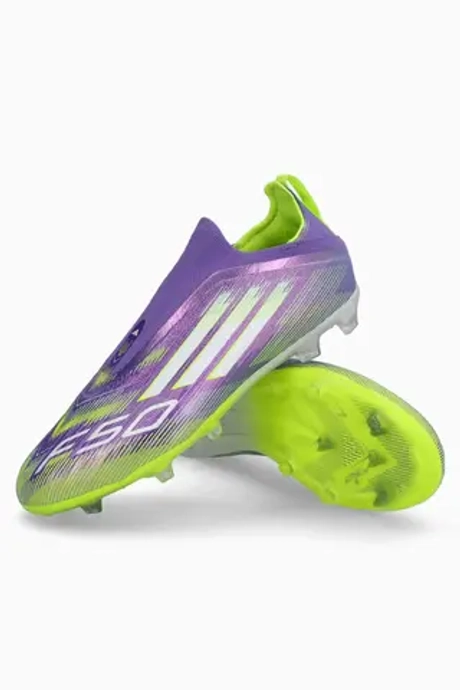 Бутсы adidas F50 Elite LL FG Junior - фиолетовый