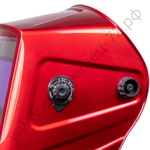 Маска сварщика GEFEST красная без коробки (ф-р 9500V, пр-во FoxWeld),без коробки