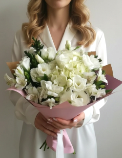 Букет цветов Нежный шепот