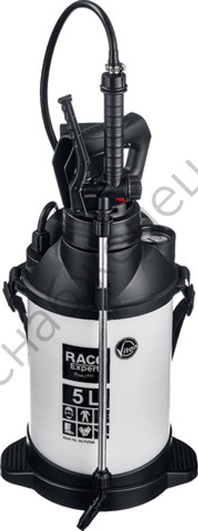 RACO Pro 500, для работы с агрессивными химикатами, 5 л, опрыскиватель (4240-54/500)