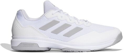 Мужские кроссовки теннисные Adidas GameCourt 2 Omnicourt - footwear white/matte silver/cloud white