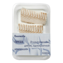 Пикша Филе Спинка без Шкуры без Кости Свежемороженое 400г