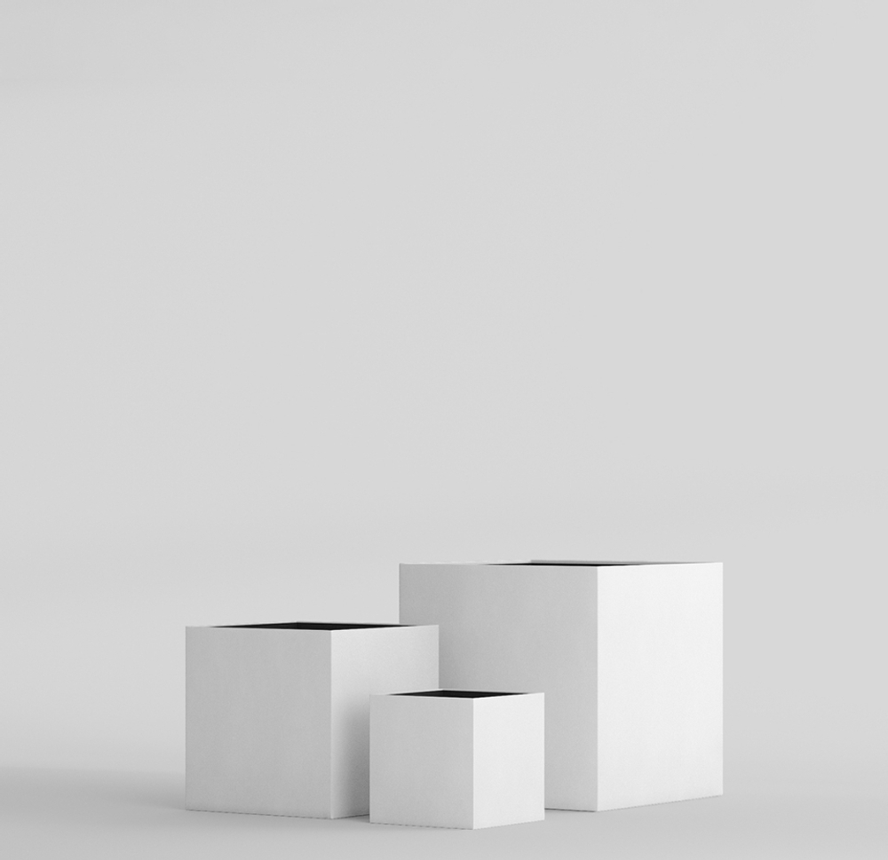 Кашпо, коллекция Classic, форма CUBE