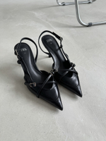 Туфли черные Zara
