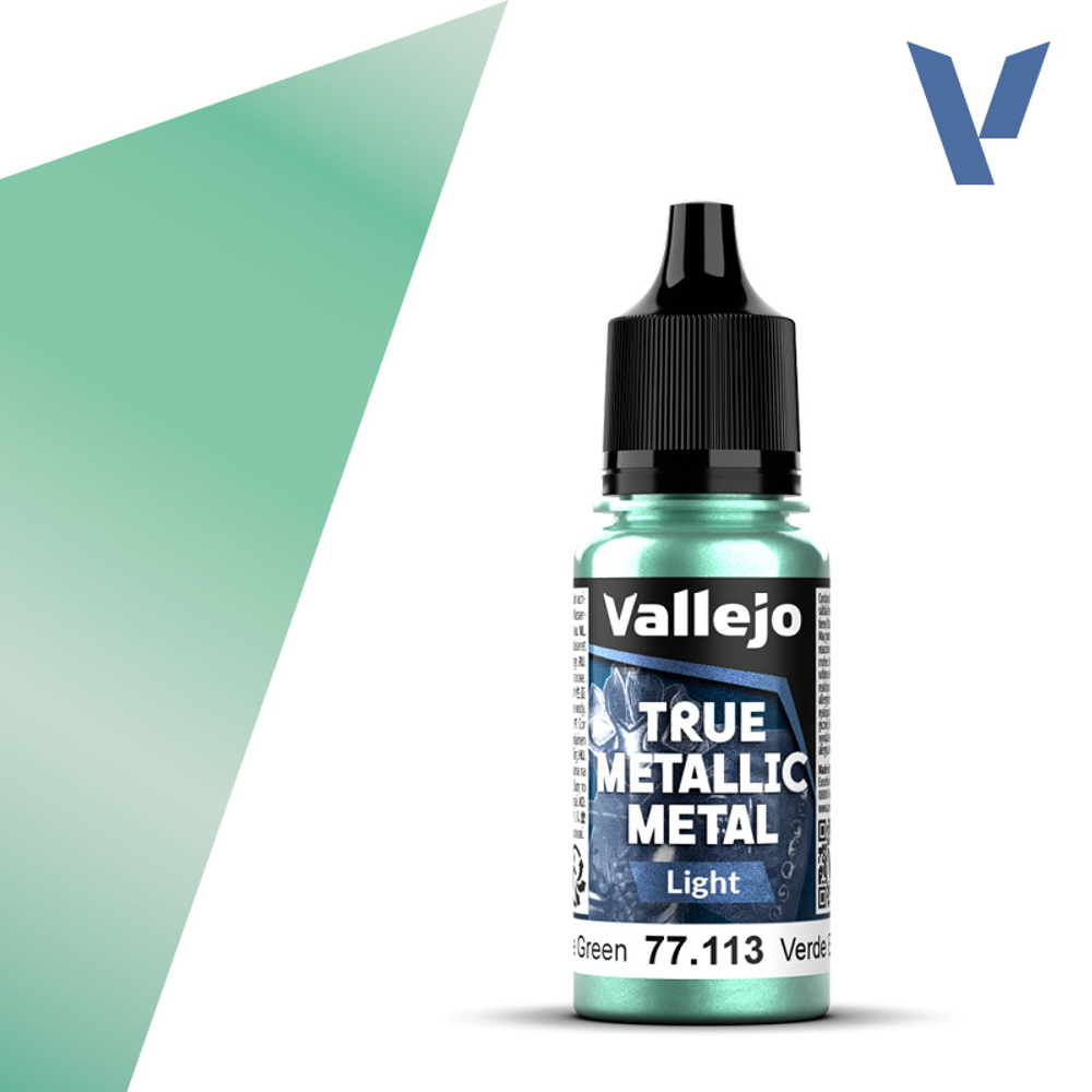 Vallejo True Metallic Metal - Beetle Green (Light)