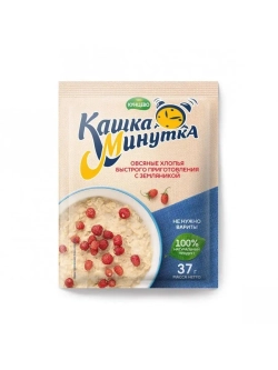 Овсяная Кашка Минутка в ассортименте 37 г х 14 шт