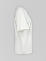 Футболка LJHY 2532 однотонная с логотипом на груди