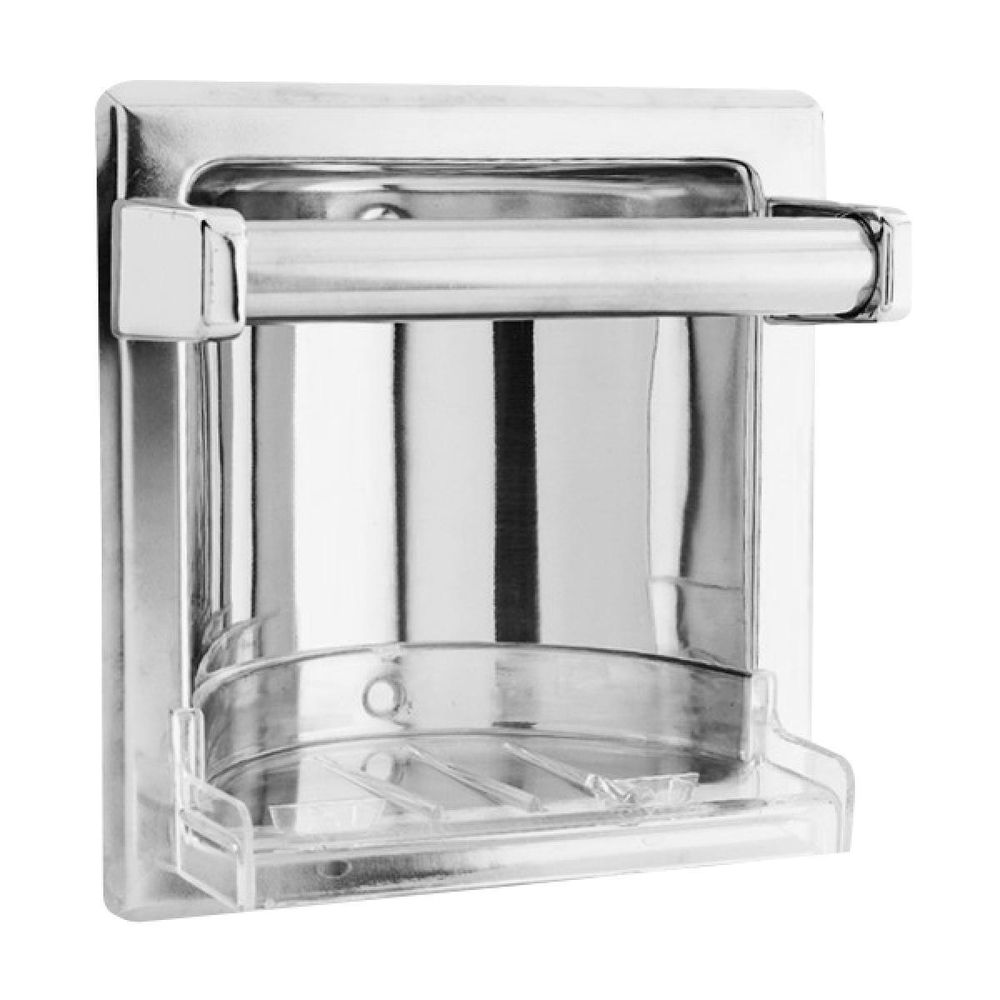 Мыльница встраиваемая нерж. сталь CLASSIC 09037.B глянцевый