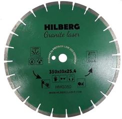 Диск алмазный отрезной Hilberg Гранит Лазер 350*25,4*10