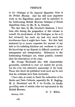 Historical Roman coins from the earliest times to the reign of Augustus | George Francis Hill