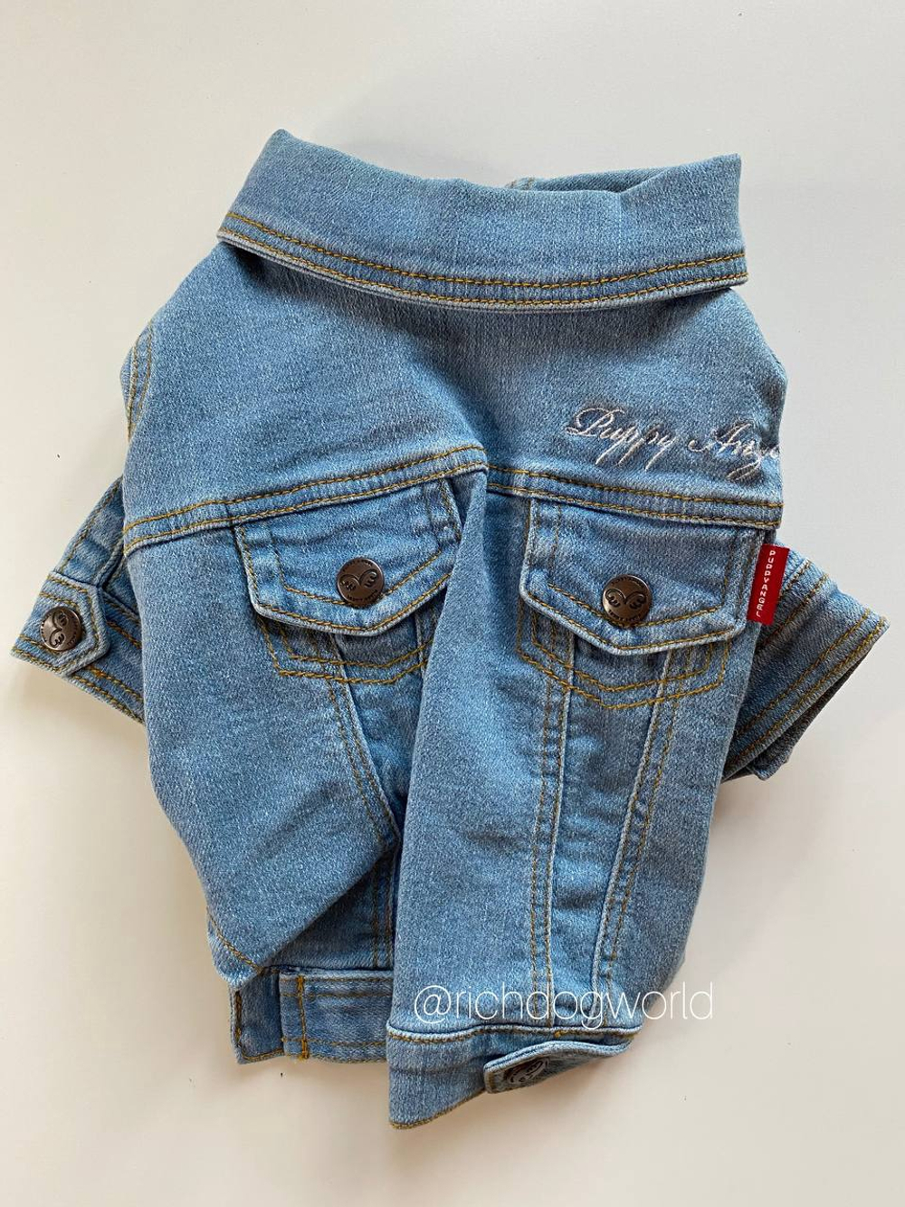 406 PA-OW Джинсовка с рукавами / куртка джинсовая