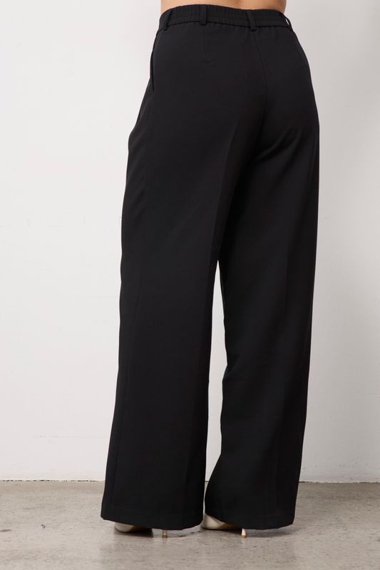 Брюки со стрелками, черный