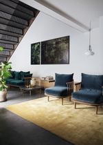 Pendant design lamp Copenhagen by Space Copenhagen D35 (Blue)