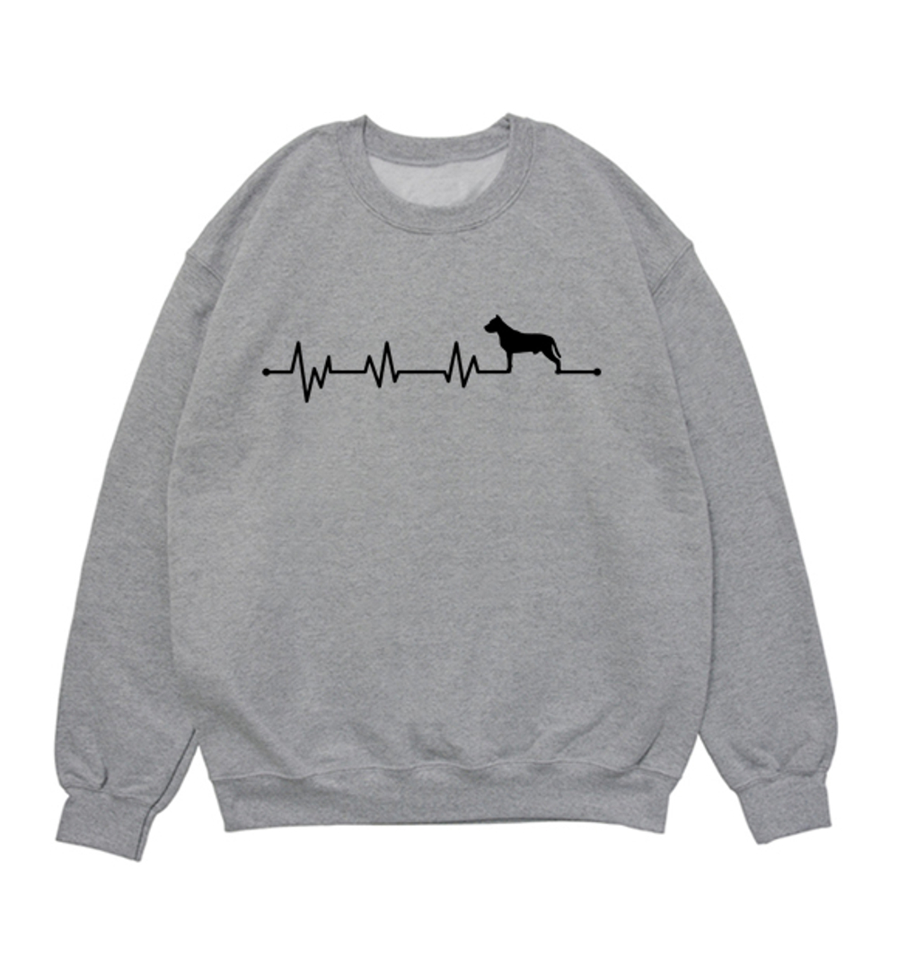 Свитшот "Стафф -сердечный ритм"
