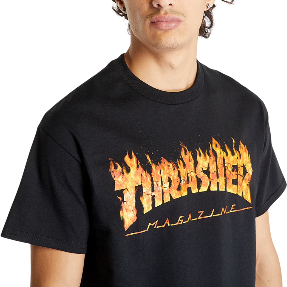Футболка Thrasher INFERNO BLACK