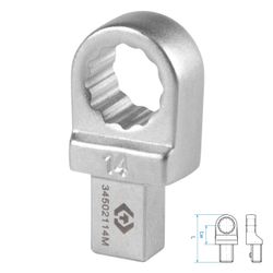 KING TONY (34502114M) Насадка накидная серии "FIT", 14 мм, 9х12 мм