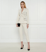 Брюки-сигареты Elisabetta Franchi - бежевый(PAT7151E2)