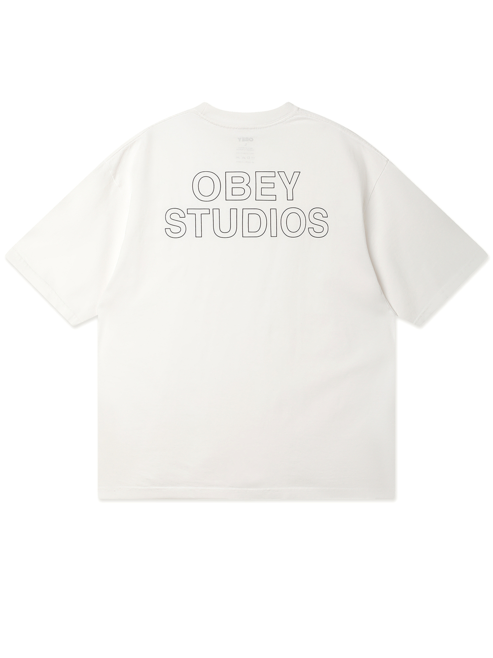 Мужская Футболка Obey Studios Outline
