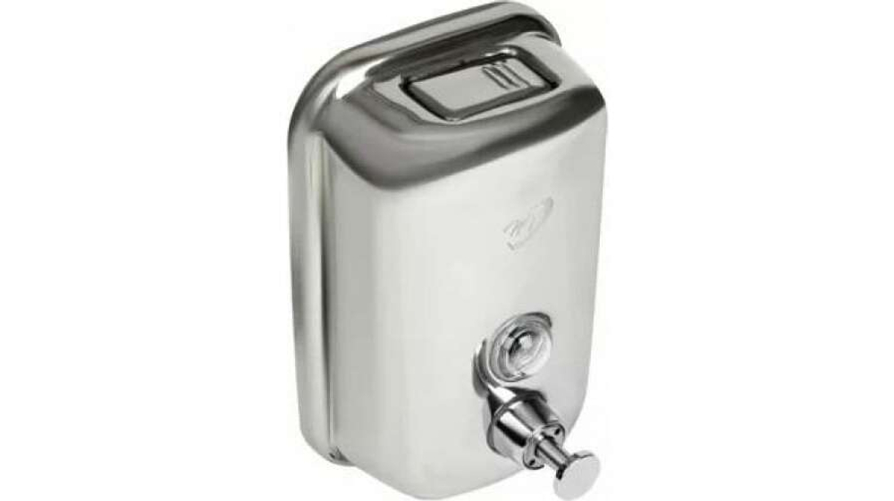 Диспенсер для жидкого мыла хром 0.5 л NV-2201, Размеры 98*108*150мм