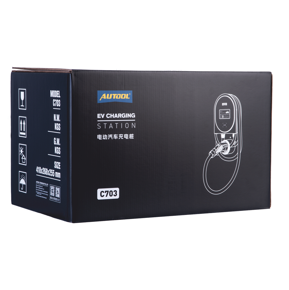 Зарядная станция для электромобилей AUTOOL C703
