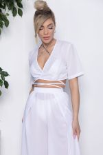 Костюм пляжный Тропикана (белый) К10421 LT Collection