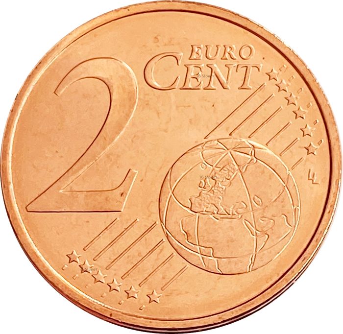 2 евроцента 2011 Эстония (2 euro cent)