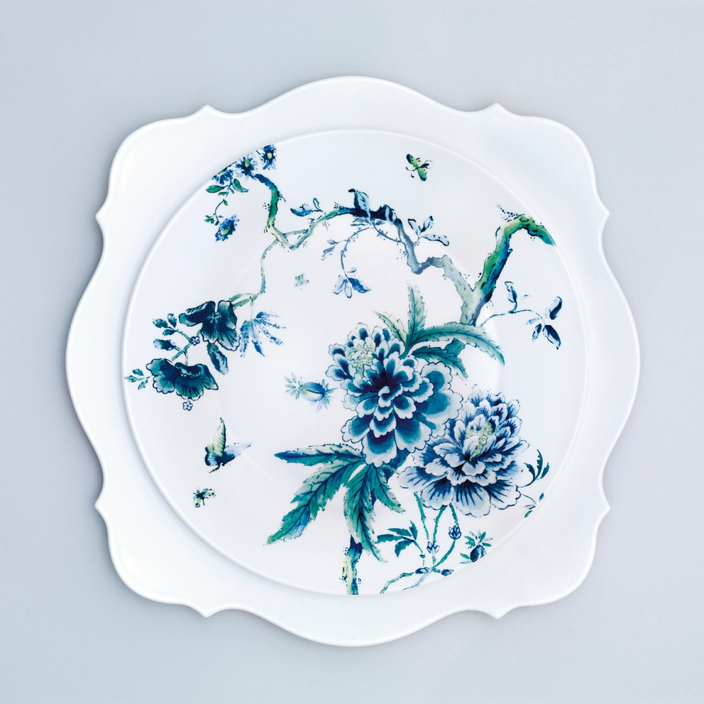 Wedgwood Тарелка для завтрака Jasper Conran Chinoiserie White 23 см 50132609541