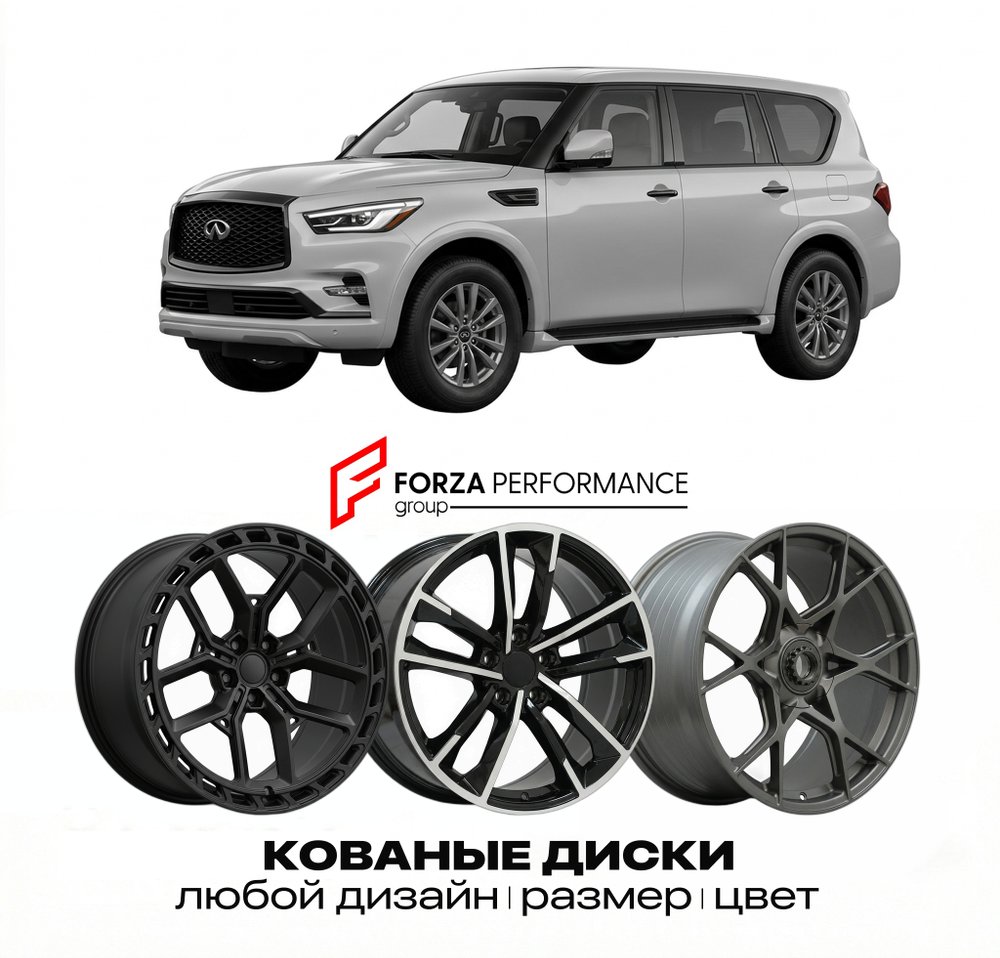КОВАНЫЕ ДИСКИ для Infiniti QX80 I Рестайлинг 2018-2022 Инфинити