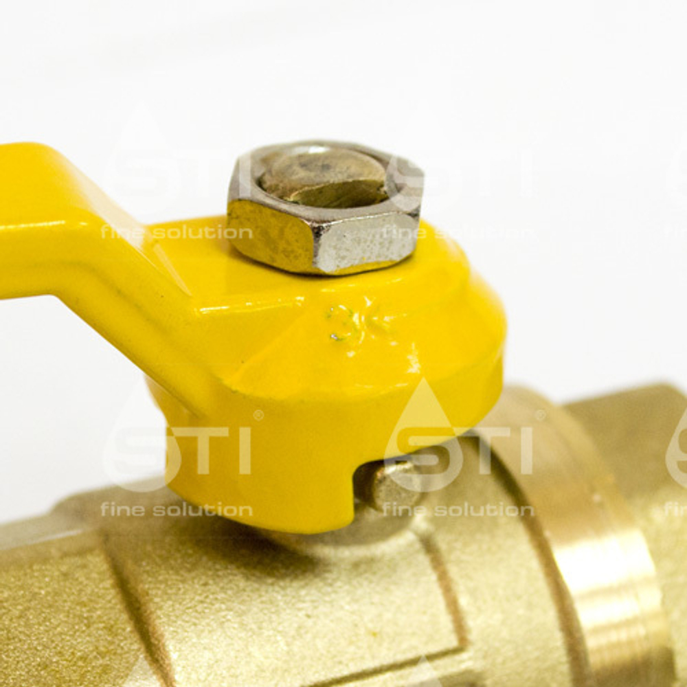 Кран шаровой газовый STI ГГ рычаг 25