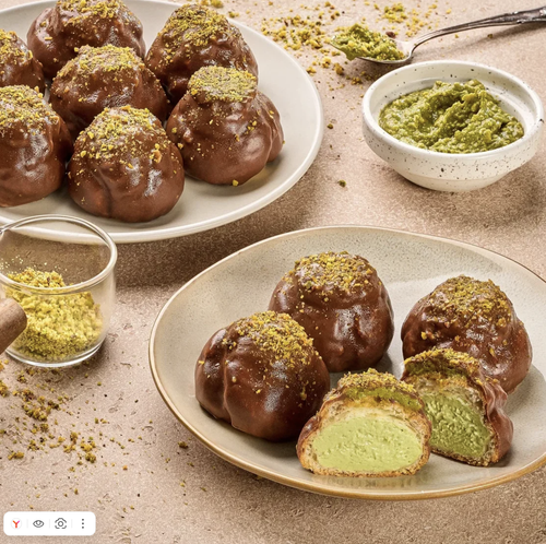 Пирожное профитроль Дубайский 40гр х16шт/кор Десертные истории