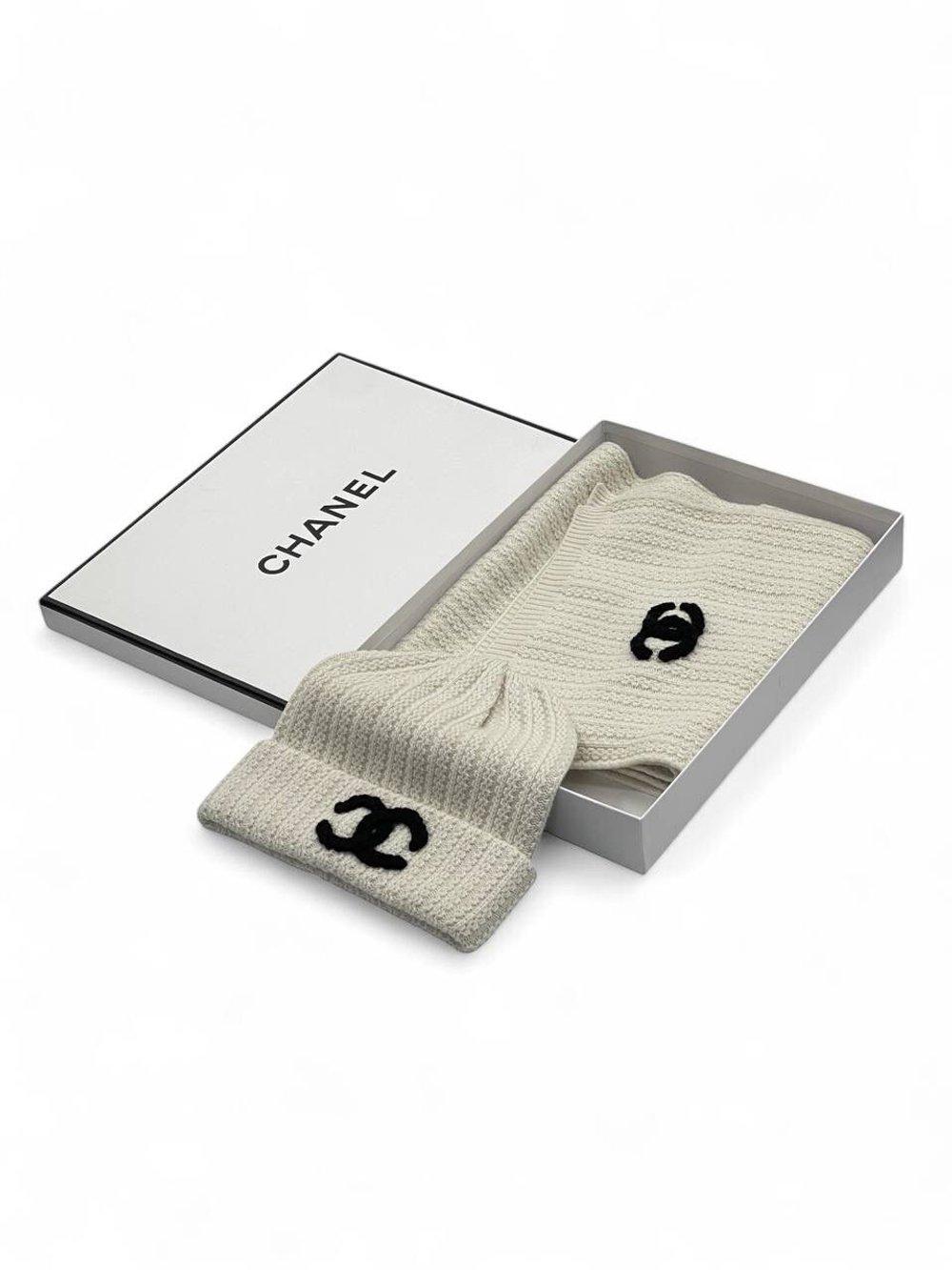 Комплект CHANEL (шапка + шарф), арт. 466390490
