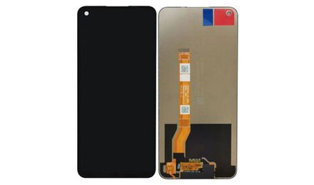 Дисплей для Realme 8i/9i/Narzo 50 4G в сборе с тачскрином Черный - (ORG)