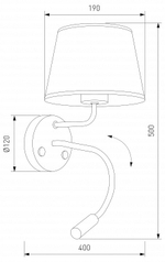 Бра с подсветкой TK Lighting Maja 10081 Maja