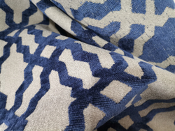 Шенилл Art-Deco indigo (Арт-Деко индиго)