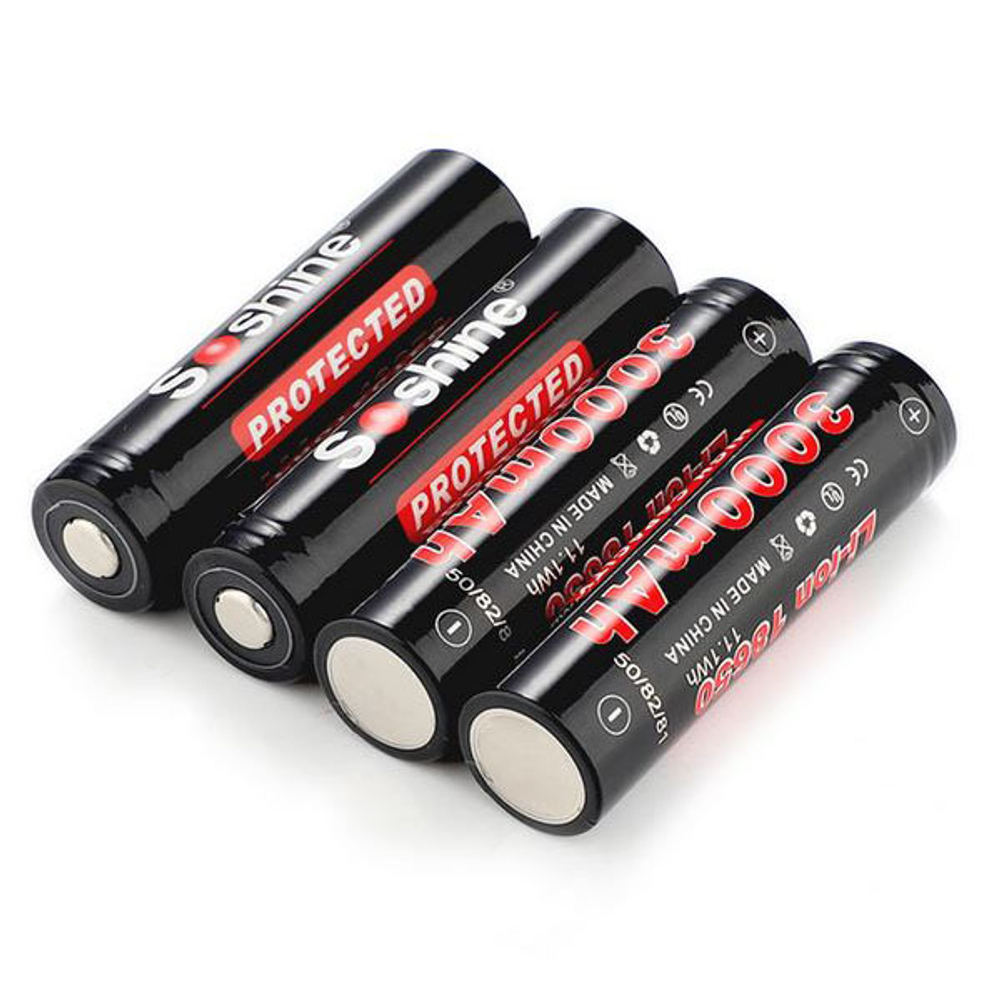 Аккумулятор Soshine 18650/3000/защита